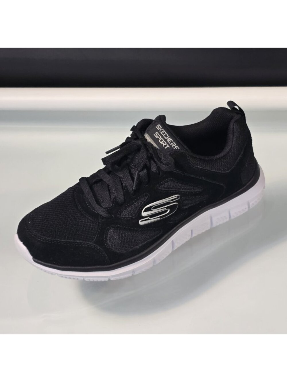 Skechers Sport Athletic Running Shoes Mens Size 10 Memory Foam Black